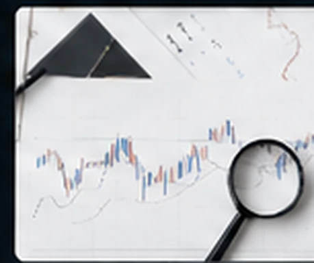 Research process visual for investment thesis development
